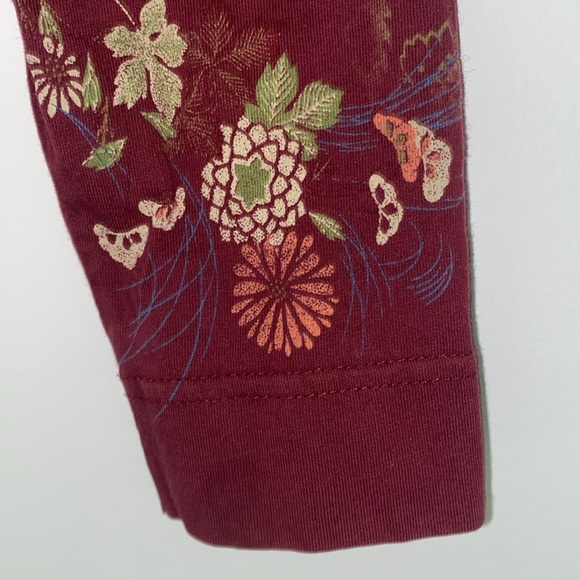 Christopher & Banks Floral Hoodie - Picture 3 of 6